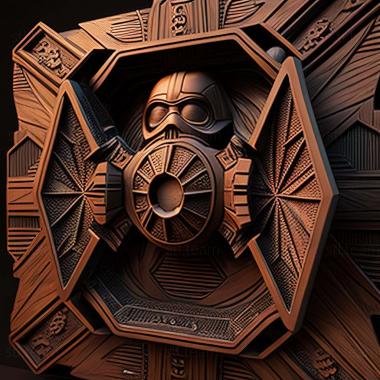 3D модель Гра TIE Fighter (STL)